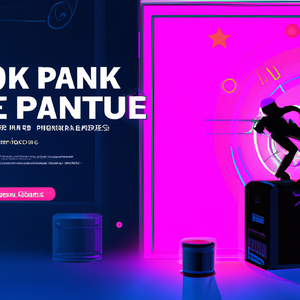 PulseArcade neon hero scene